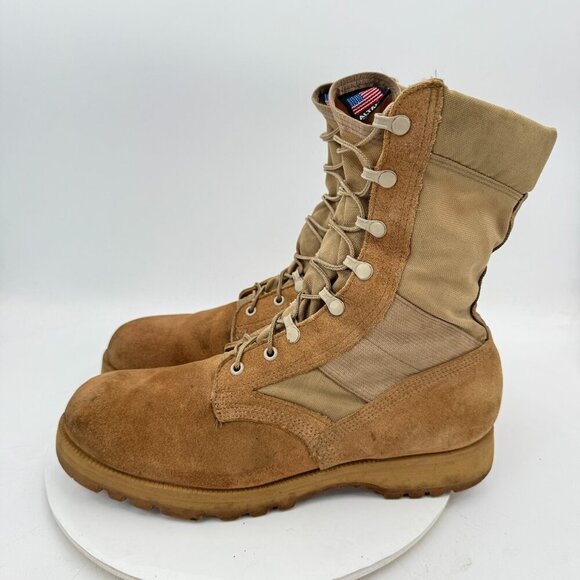 Altama Hot Weather Vented Men Size 11.5 Tan Speed Laces Military Combat Boot - Picture 1 of 12